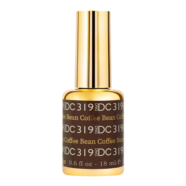 DND DC Gel Polish - 319 Brown Colors - Coffee Bean by DND DC sold by DTK Nail Supply