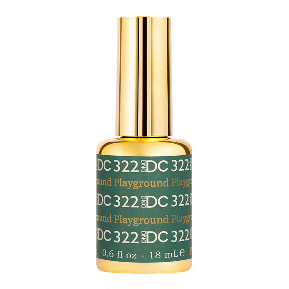 DND DC Gel Polish - 322 Green Colors - Playground by DND DC sold by DTK Nail Supply