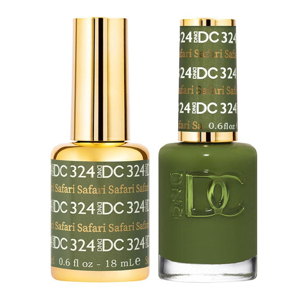  DND DC Gel Nail Polish Duo - 324 Safari by DND DC sold by DTK Nail Supply