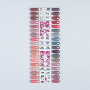  DC Duo Color Swatches - Single - 3 by DND - Daisy Nail Designs sold by DTK Nail Supply