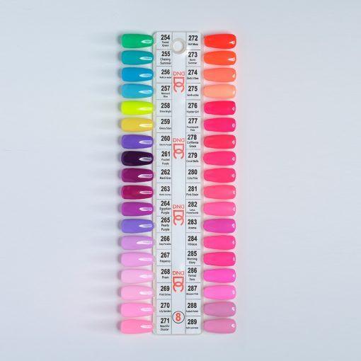  DC Duo Color Swatches - Single - 8 by DND - Daisy Nail Designs sold by DTK Nail Supply