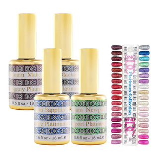  DND DC Platinum Collection Set of 36 Colors by DND DC sold by DTK Nail Supply