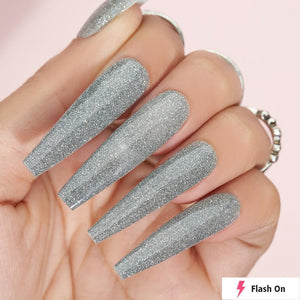  LAVIS Diamond Flash Glitter DF01 - Acrylic & Dip Powder 1.5 oz by LAVIS NAILS sold by DTK Nail Supply
