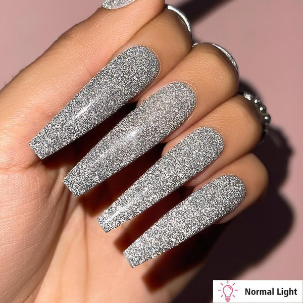  LAVIS Diamond Flash Glitter DF01 - Acrylic & Dip Powder 1.5 oz by LAVIS NAILS sold by DTK Nail Supply