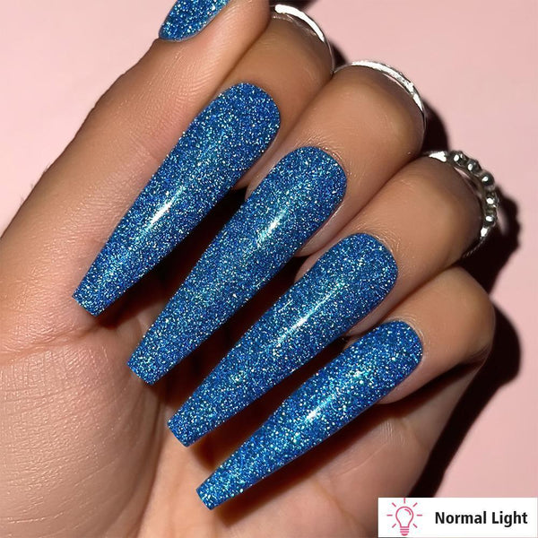  LAVIS Diamond Flash Glitter DF09 - Acrylic & Dip Powder 1.5 oz by LAVIS NAILS sold by DTK Nail Supply