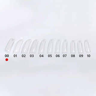  DND Clear Tip #0: 50pcs/bag by DND - Daisy Nail Designs sold by DTK Nail Supply