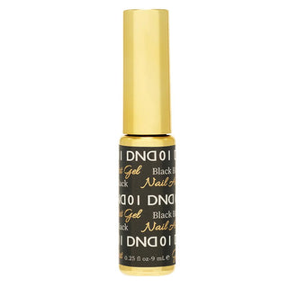  DND Gel Polish Nail Art Liner - Black 01 by DND - Daisy Nail Designs sold by DTK Nail Supply