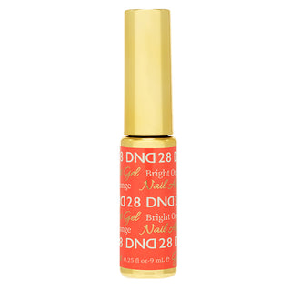  DND Gel Polish Nail Art Liner - Bright Orange 28 by DND - Daisy Nail Designs sold by DTK Nail Supply