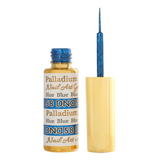  DND Gel Polish Nail Art Liner - Blue 58 by DND - Daisy Nail Designs sold by DTK Nail Supply
