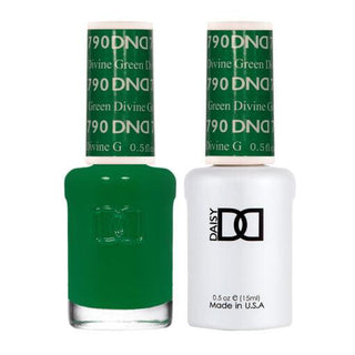  DND Gel Nail Polish Duo - 790 Green Colors by DND - Daisy Nail Designs sold by DTK Nail Supply