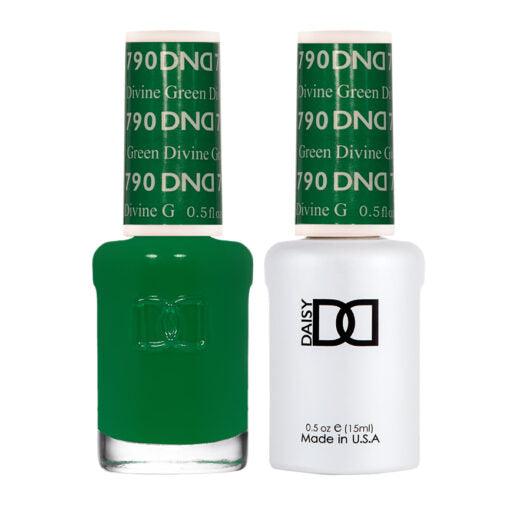  DND Gel Nail Polish Duo - 790 Divine Green by DND - Daisy Nail Designs sold by DTK Nail Supply