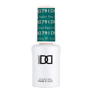 DND Gel Polish - 791 Teal Colors by DND - Daisy Nail Designs sold by DTK Nail Supply