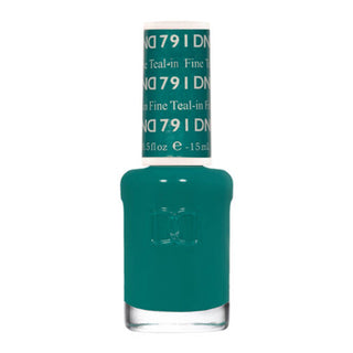 DND Nail Lacquer - 791 Teal Colors
