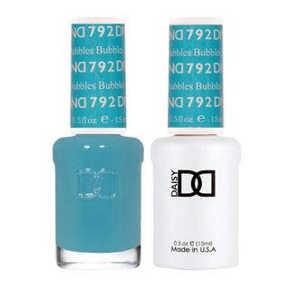  DND Gel Nail Polish Duo - 792 Blue Colors by DND - Daisy Nail Designs sold by DTK Nail Supply