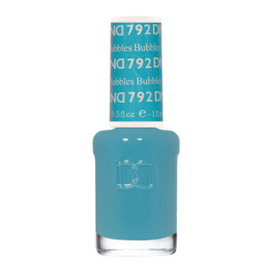DND Nail Lacquer - 792 Blue Colors by DND - Daisy Nail Designs sold by DTK Nail Supply