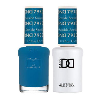  DND Gel Nail Polish Duo - 793 Blue Colors by DND - Daisy Nail Designs sold by DTK Nail Supply