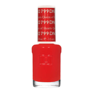 DND Nail Lacquer - 799 Red Colors by DND - Daisy Nail Designs sold by DTK Nail Supply