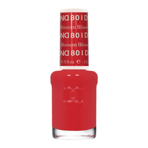 DND Nail Lacquer - 801 Red Colors by DND - Daisy Nail Designs sold by DTK Nail Supply