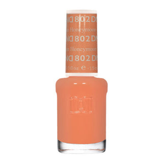 DND Nail Lacquer - 802 Coral Colors by DND - Daisy Nail Designs sold by DTK Nail Supply