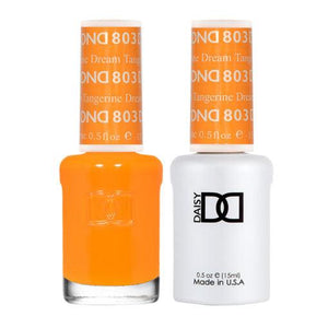  DND Gel Nail Polish Duo - 803 Tangerine Dream by DND - Daisy Nail Designs sold by DTK Nail Supply