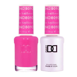  DND Gel Nail Polish Duo - 809 Pink Colors by DND - Daisy Nail Designs sold by DTK Nail Supply