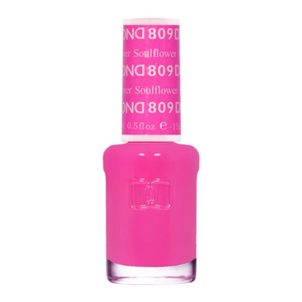 DND Nail Lacquer - 809 Pink Colors by DND - Daisy Nail Designs sold by DTK Nail Supply