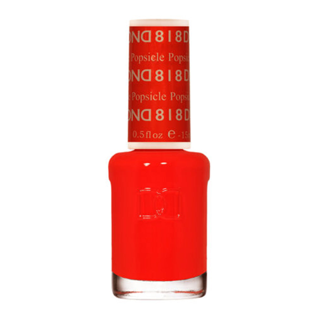 DND Nail Lacquer - 818 Orange Colors by DND - Daisy Nail Designs sold by DTK Nail Supply