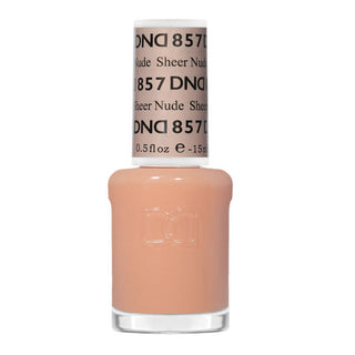 DND Nail Lacquer - 857 Sheer Nude