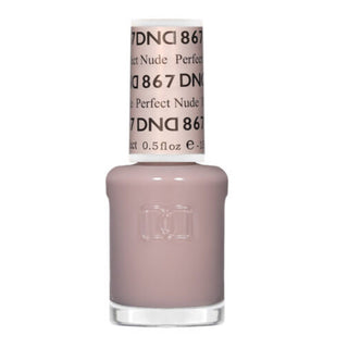 DND Nail Lacquer - 867 Perfect Nude by DND - Daisy Nail Designs sold by DTK Nail Supply