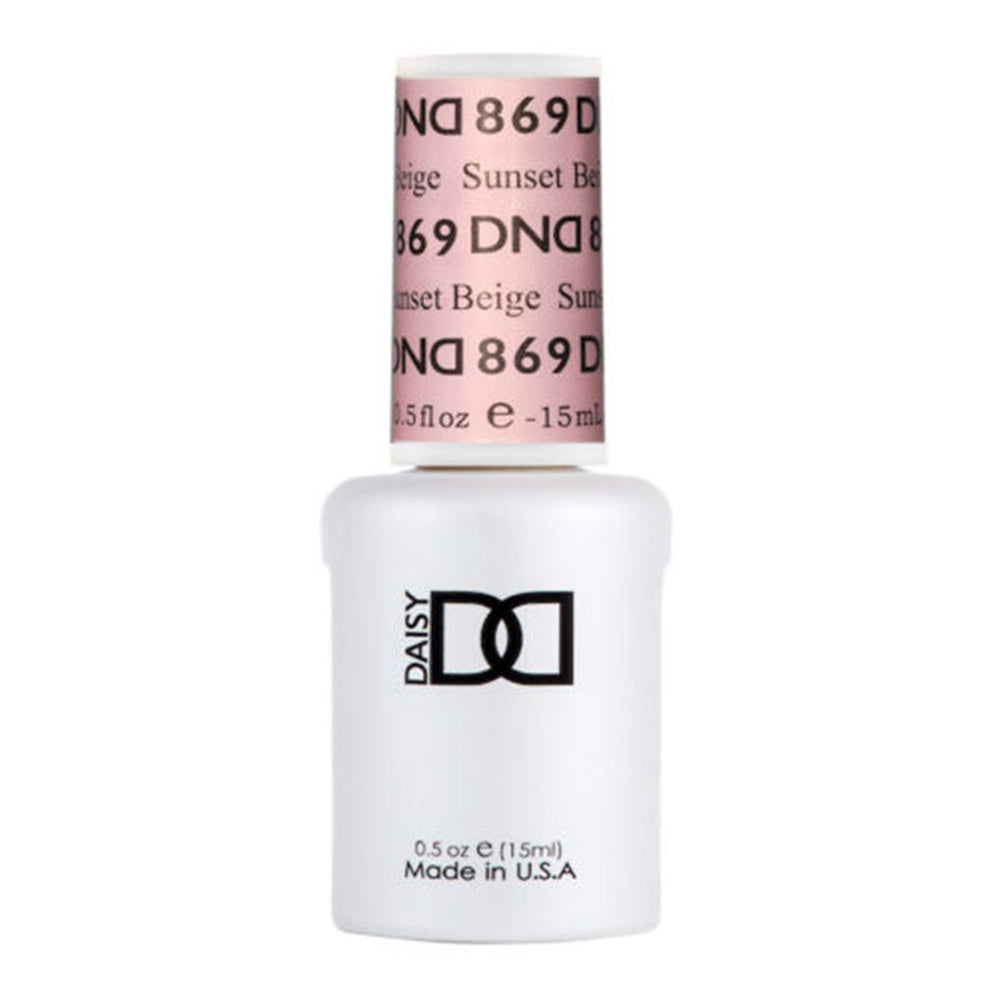 DND Gel Polish - 869 Sunset Beige by DND - Daisy Nail Designs sold by DTK Nail Supply