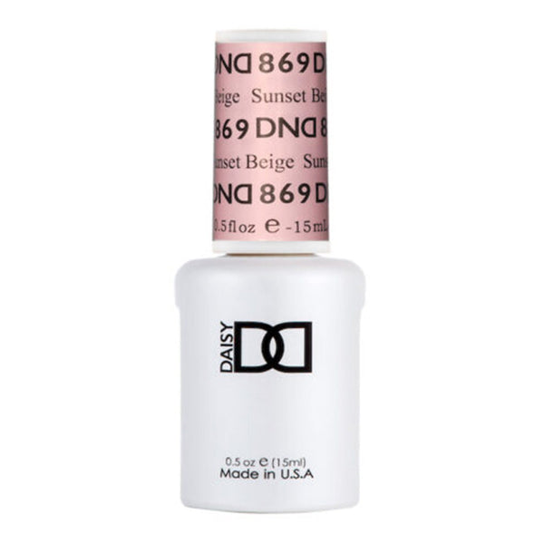DND Gel Polish - 869 Sunset Beige by DND - Daisy Nail Designs sold by DTK Nail Supply
