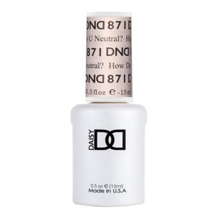 DND Gel Polish - 871 How Do U Neutral? by DND - Daisy Nail Designs sold by DTK Nail Supply