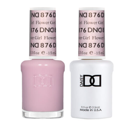 DND Gel Nail Polish Duo - 876 Flower Girl by DND - Daisy Nail Designs sold by DTK Nail Supply