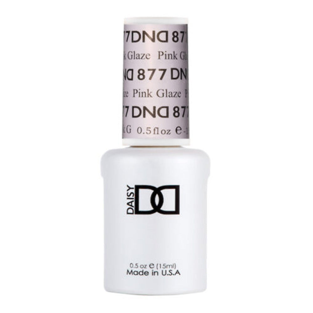 DND Gel Polish - 877 Pink Glaze by DND - Daisy Nail Designs sold by DTK Nail Supply
