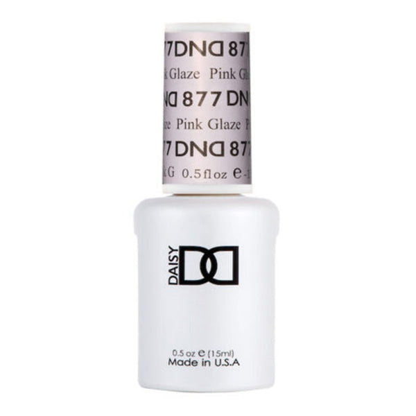 DND Gel Polish - 877 Pink Glaze by DND - Daisy Nail Designs sold by DTK Nail Supply