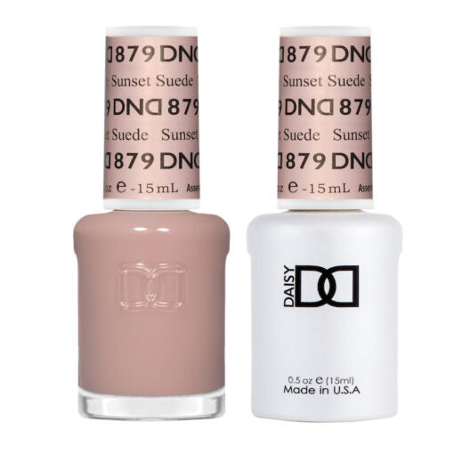 DND Gel Nail Polish Duo - 879 Sunset Suede by DND - Daisy Nail Designs sold by DTK Nail Supply