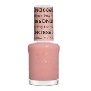 DND Nail Lacquer - 886 Pray For Peach by DND - Daisy Nail Designs sold by DTK Nail Supply