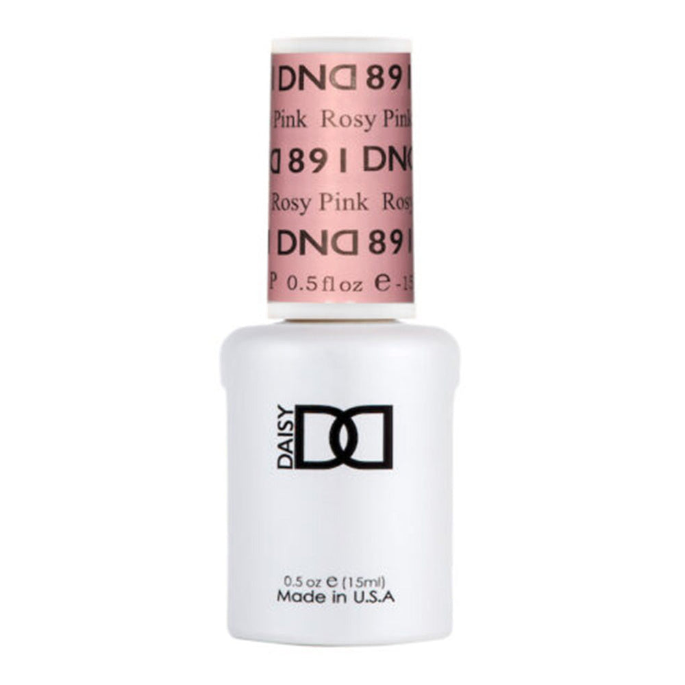 DND Gel Polish - 891 Rosy Pink by DND - Daisy Nail Designs sold by DTK Nail Supply