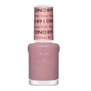 DND Nail Lacquer - 891 Rosy Pink by DND - Daisy Nail Designs sold by DTK Nail Supply