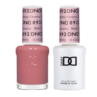  DND Gel Nail Polish Duo - 892 Berry Groove by DND - Daisy Nail Designs sold by DTK Nail Supply