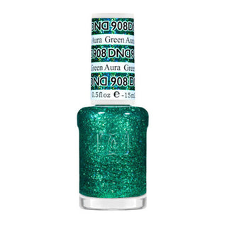 DND Nail Lacquer - 908 Green Aura by DND - Daisy Nail Designs sold by DTK Nail Supply