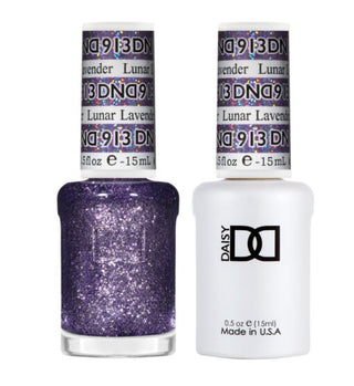  DND Gel Nail Polish Duo - 913 Lunar Lavender by DND - Daisy Nail Designs sold by DTK Nail Supply