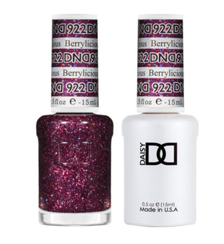  DND Gel Nail Polish Duo - 922 Berry-licious by DND - Daisy Nail Designs sold by DTK Nail Supply