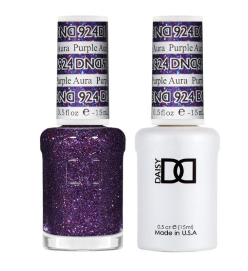 DND Gel Nail Polish Duo - 924 Purple Aura by DND - Daisy Nail Designs sold by DTK Nail Supply
