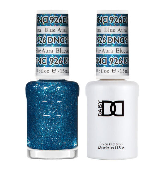 DND Gel Nail Polish Duo - 926 Blue Aura by DND - Daisy Nail Designs sold by DTK Nail Supply