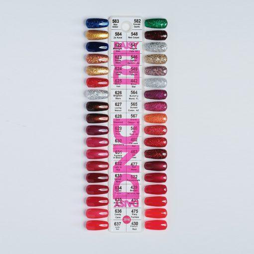  DND Duo Color Swatches - Single - 2016 by DND - Daisy Nail Designs sold by DTK Nail Supply