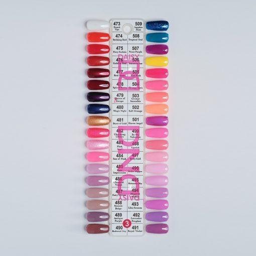  DND Duo Color Swatches - Single - 03 by DND - Daisy Nail Designs sold by DTK Nail Supply