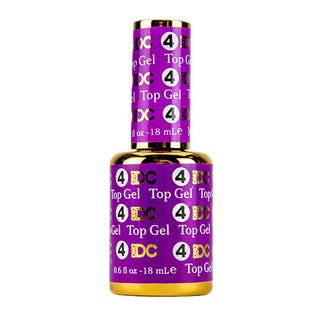  DND DC - #4 Top Gel - Dipping Essential 0.5 oz by DND DC sold by DTK Nail Supply
