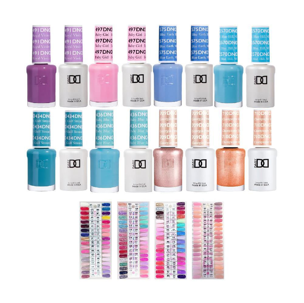  One Line DND 307 Gel & Lacquer Combos by DND - Daisy Nail Designs sold by DTK Nail Supply