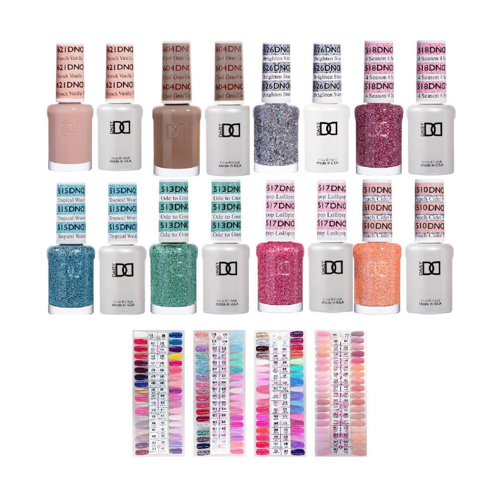  One Line DND 280 Gel & Lacquer Combos by DND - Daisy Nail Designs sold by DTK Nail Supply
